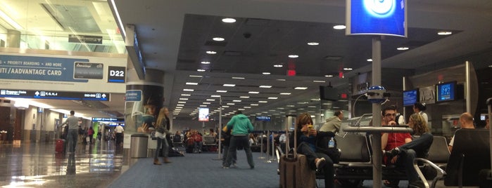 Gate D22 is one of MIAMi.