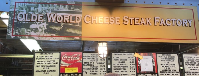 Cheese Steak Factory is one of Tempat yang Disukai Bill.