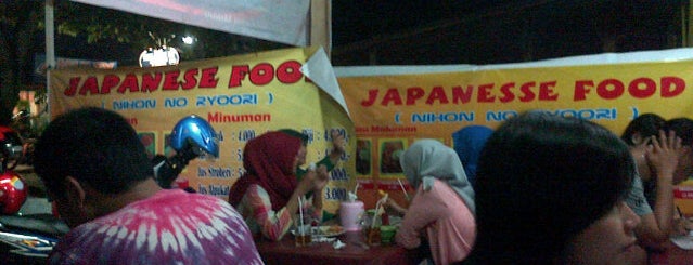 Japanese food (NIHON NO RYOORI) is one of Place must visit in Purwokerto.