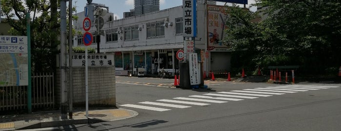 足立市場 is one of 食料品店.