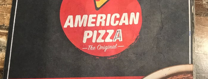 AMERICAN PIZZA is one of Orte, die Hashim gefallen.