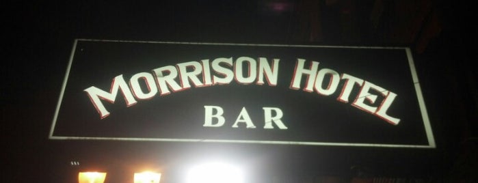 Morrison Hotel Bar is one of 101 Amazing Places to Chow Down.