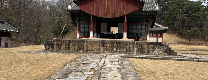 Donggureung is one of Korean Visit.