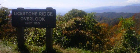 Lickstone Ridge Overlook is one of Along the Blue Ridge Parkway.
