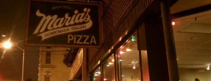 Maria's Pizza is one of The Pizza to Seek Out in Indianapolis.