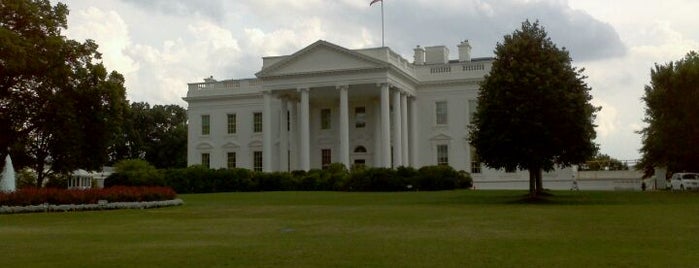 The White House is one of Places that are checked off my Bucket List!.