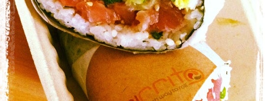 Sushirrito is one of California Suggestions.