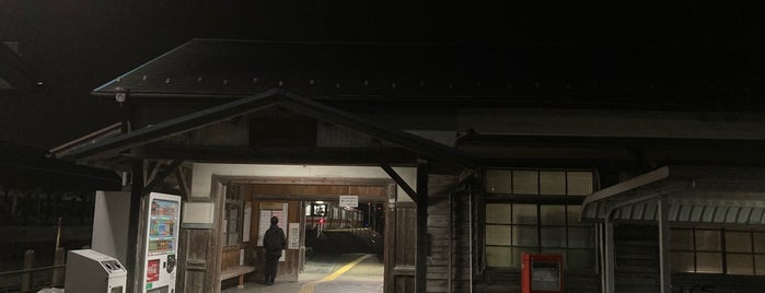 Mino-Akasaka Station is one of JR終着駅.