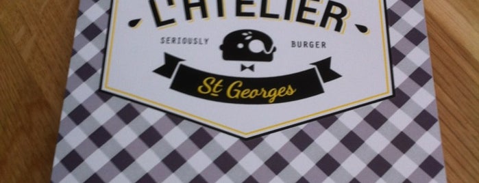 L'Atelier Saint-Georges is one of J'ai jamais mangé un burger à Paris.