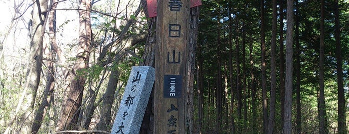 春日山 is one of 山梨百名山.