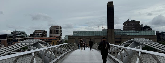 Millennium Bridge is one of London.