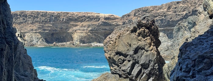 Cuevas de Ajuy is one of Fuerteventura.