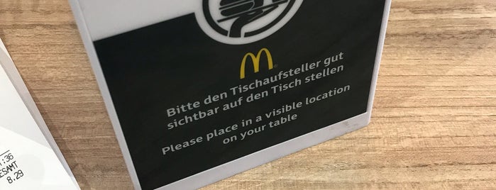 McDonald's is one of Da muß ich wieder hin!.