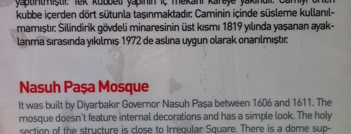 Nasuh Paşa Camii is one of Tempat yang Disukai vlkn.