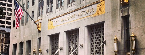 Waldorf Astoria New York is one of nyc.