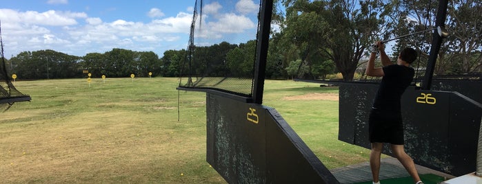 Golf Warehouse & Driving Range - Takapuna is one of Parks and Gardens around New Zealand.