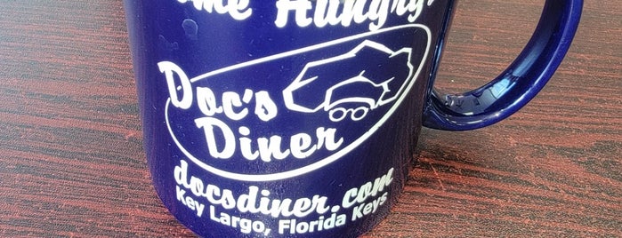 Doc's Diner is one of Key Largo Florida.
