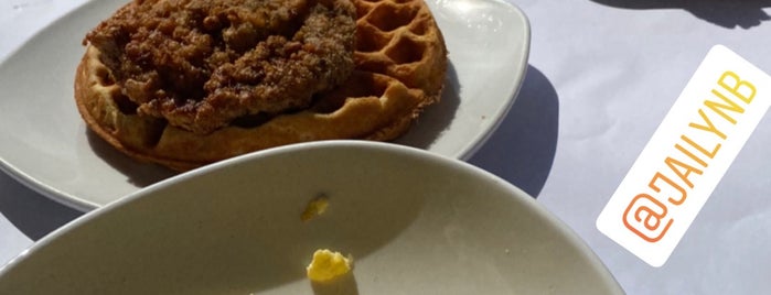 Dame's Chicken & Waffles is one of PA-VA-NC Road Trip.
