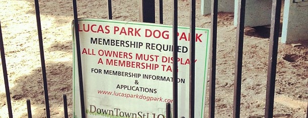 Lucas Dog Park is one of St. Louis Outdoor Places & Spaces.
