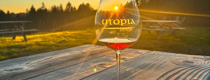 Utopia Vineyard is one of Portland wine country.
