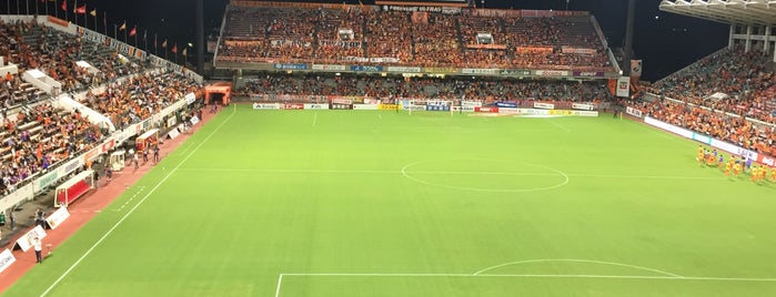 IAI Stadium Nihondaira is one of サッカー場.