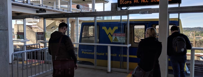 Medical PRT Station is one of WVU Sites.