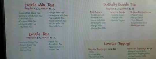 LimeRed Teahouse is one of Locais curtidos por Chris.