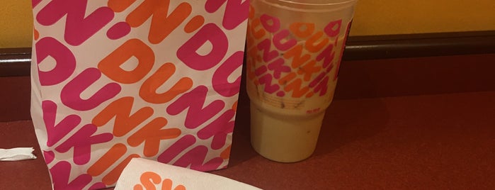 Dunkin' is one of places to go.