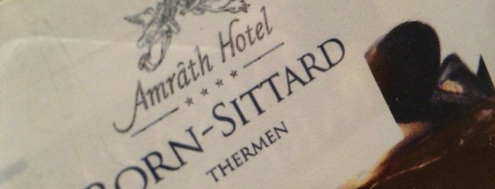 Amrâth Hotel Born-Sittard Thermen is one of Tempat yang Disukai Ton.