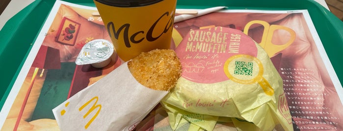 McDonald's is one of 吞み🍻・食い🍴.