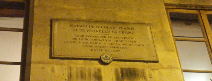 Auberge Nicolas Flamel is one of Lugares favoritos de Jaime.