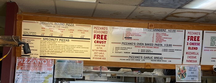 Pizzano's Pizza & Grinderz is one of places to eat near home.