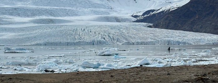 Fjallsárlón Glacier Lagoon is one of iclnd.