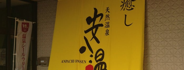 安八温泉 is one of Lugares favoritos de ばぁのすけ39号.