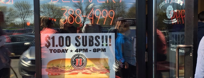Jimmy John's is one of Mankato Eateries.