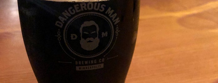 Dangerous Man Brewing Co is one of Lugares favoritos de Gunnar.