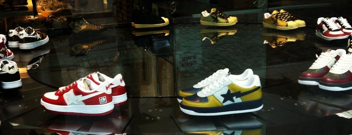 BAPE Store is one of NYC.