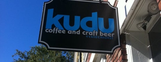 Kudu Coffee & Craft Beer is one of Holy City Hotspots.