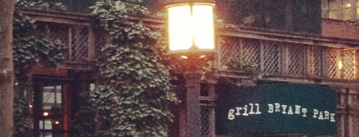 Bryant Park Grill is one of Ny meeting spots.