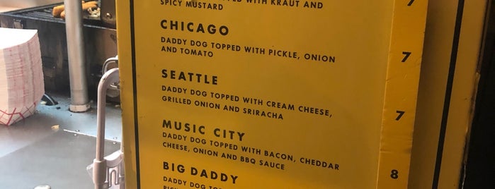 Daddy's Dogs is one of Nashville To-Dos.