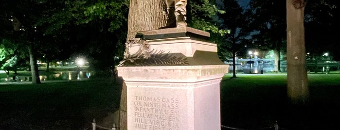 Thomas Cass Statue (Boston Public Garden) is one of My Commute.