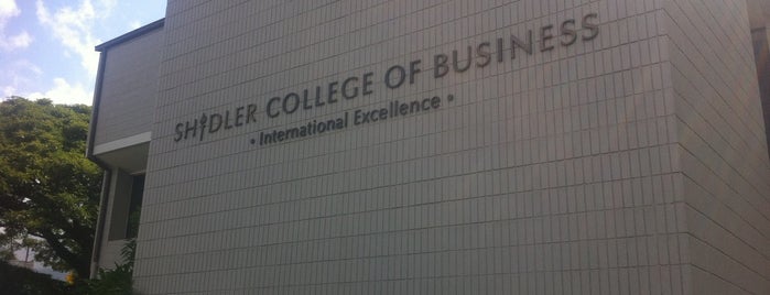 Shidler College of Business is one of College.