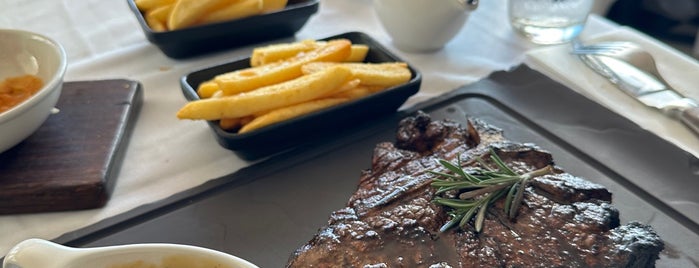 The Hussar Grill is one of Capetown, South Africa.