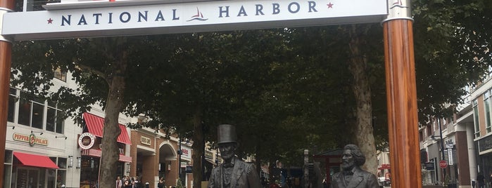 The National Harbor is one of Orte, die Tania gefallen.