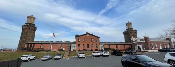 Twin Lights Historic Site is one of NJ Lighthouse Challenge.