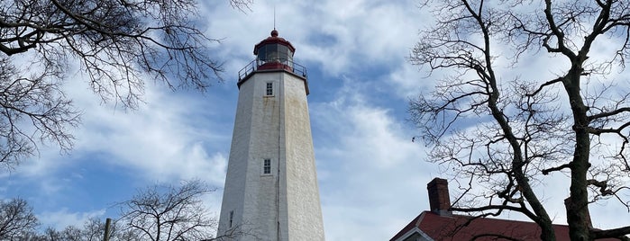 Sandy Hook Lighthouse is one of NY.