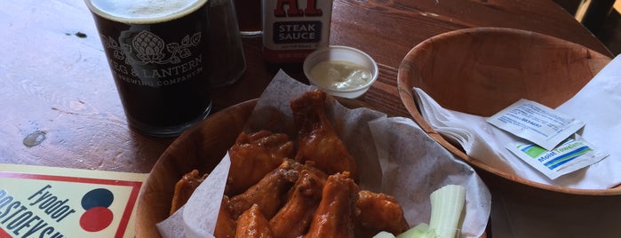 Keg & Lantern Brewing Company is one of The 15 Best Places for Chicken Wings in Brooklyn.