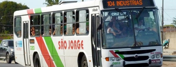 104 - Term. Cidade Verde / B. das Indústrias / Cruz das Armas / Integração is one of Ônibus João Pessoa.