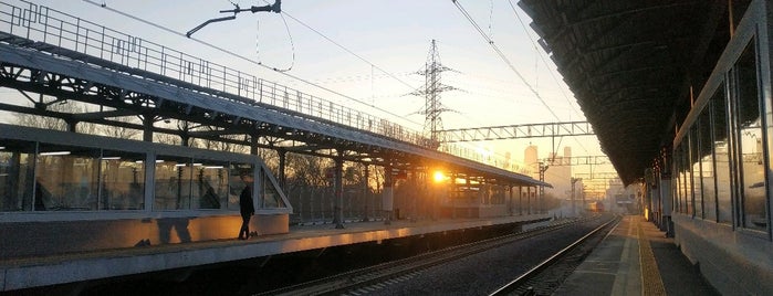 Станция МЦК «Хорошёво» is one of Konstantin : понравившиеся места.