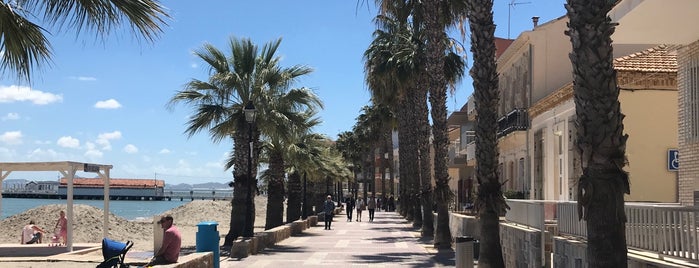 Playa del Espejo is one of La manga.